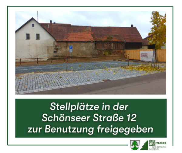 Bild vergrößern: Parkplätze Schönseer Straße